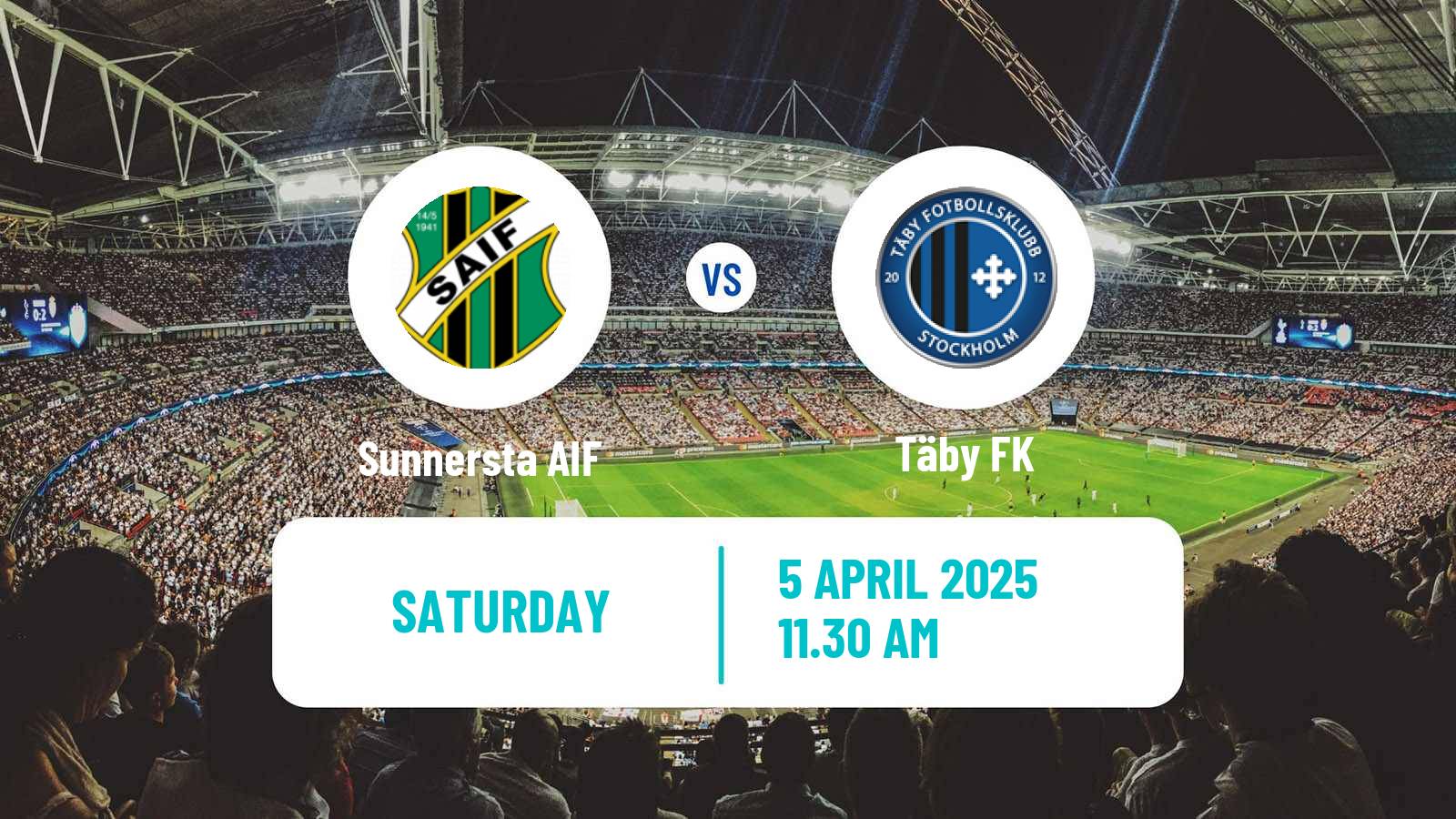 Football Swedish Division 2 - Norra Svealand Sunnersta AIF - Täby