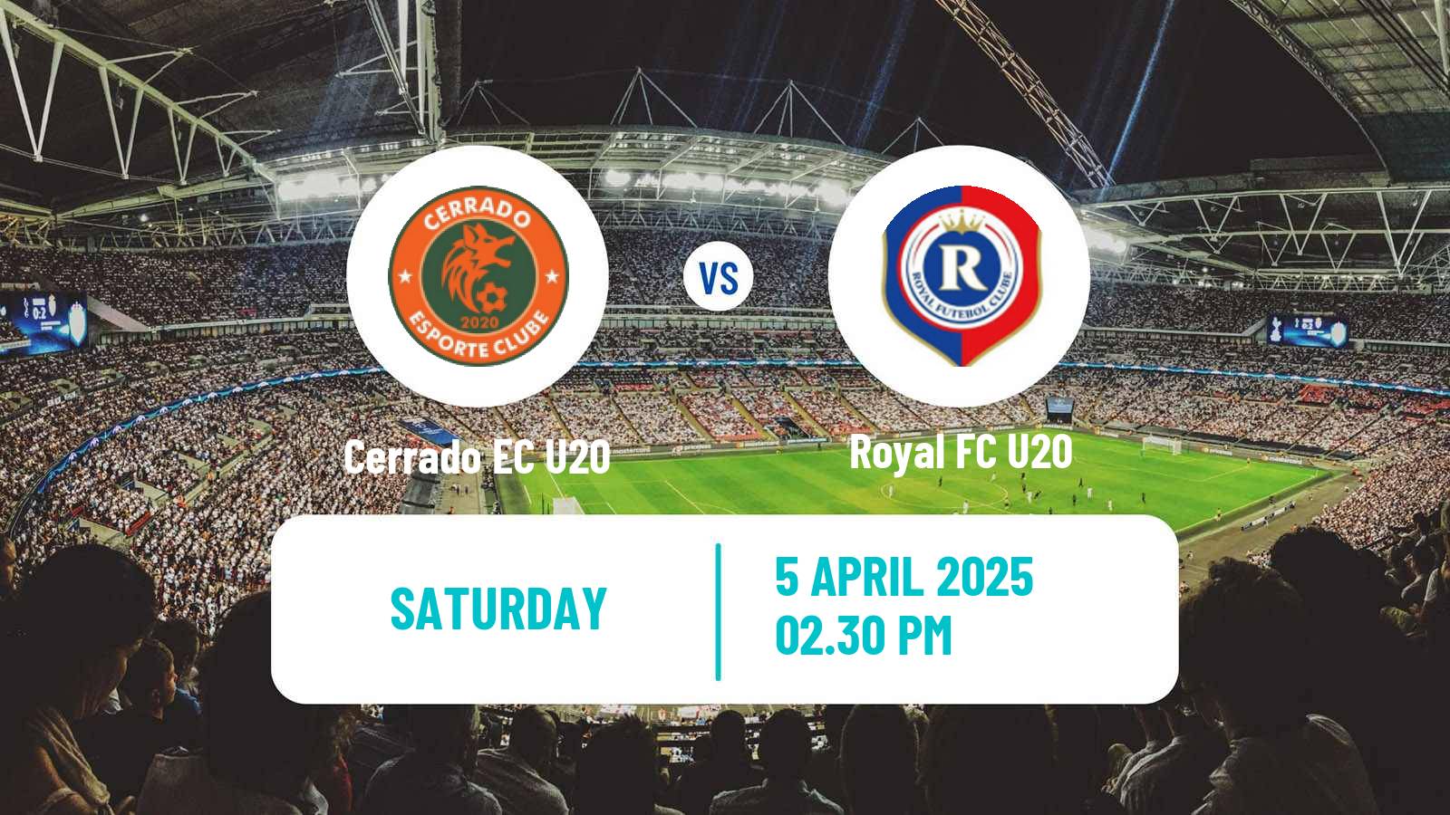 Soccer Brazilian Goiano U20 Cerrado EC U20 - Royal U20