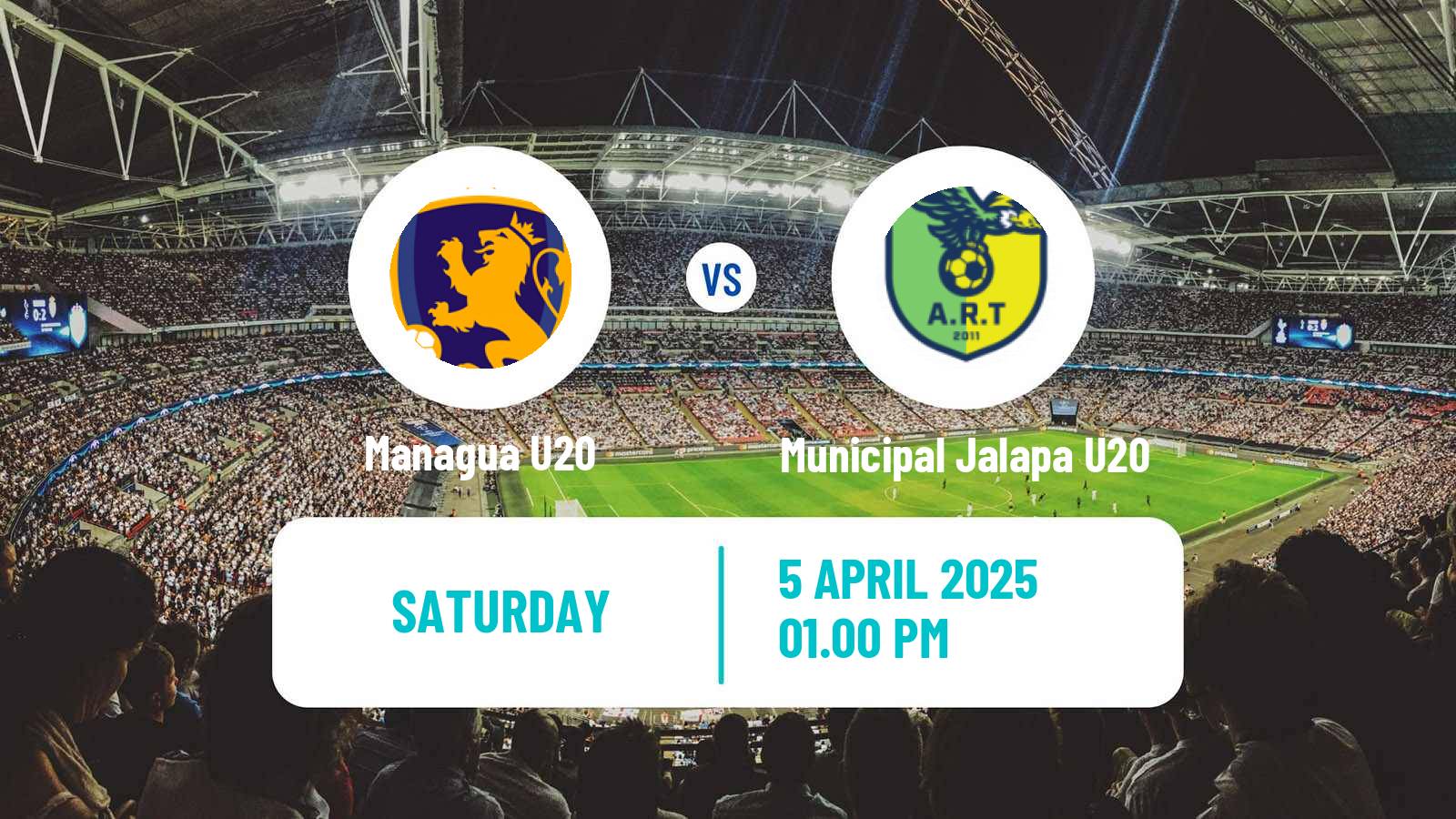 Football Nicaraguan Liga Primera U20 Managua U20 - Municipal Jalapa U20