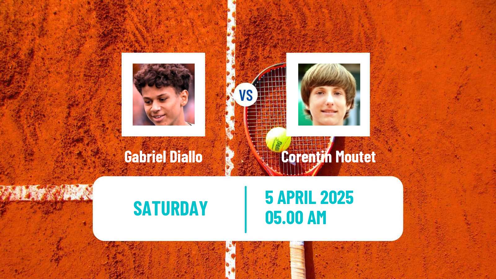 Tennis ATP Monte Carlo Gabriel Diallo - Corentin Moutet