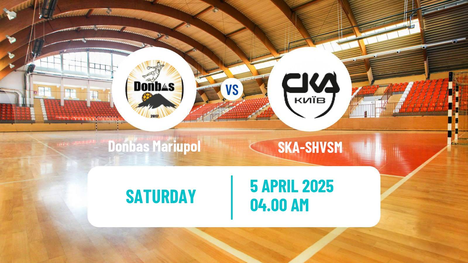 Handball Ukrainian Superleague Handball Donbas Mariupol - SKA-SHVSM