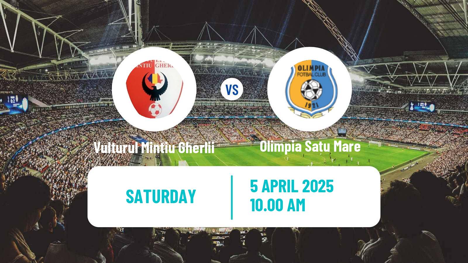 Soccer Romanian Liga 3 - Seria 10 Vulturul Mintiu Gherlii - Olimpia Satu Mare