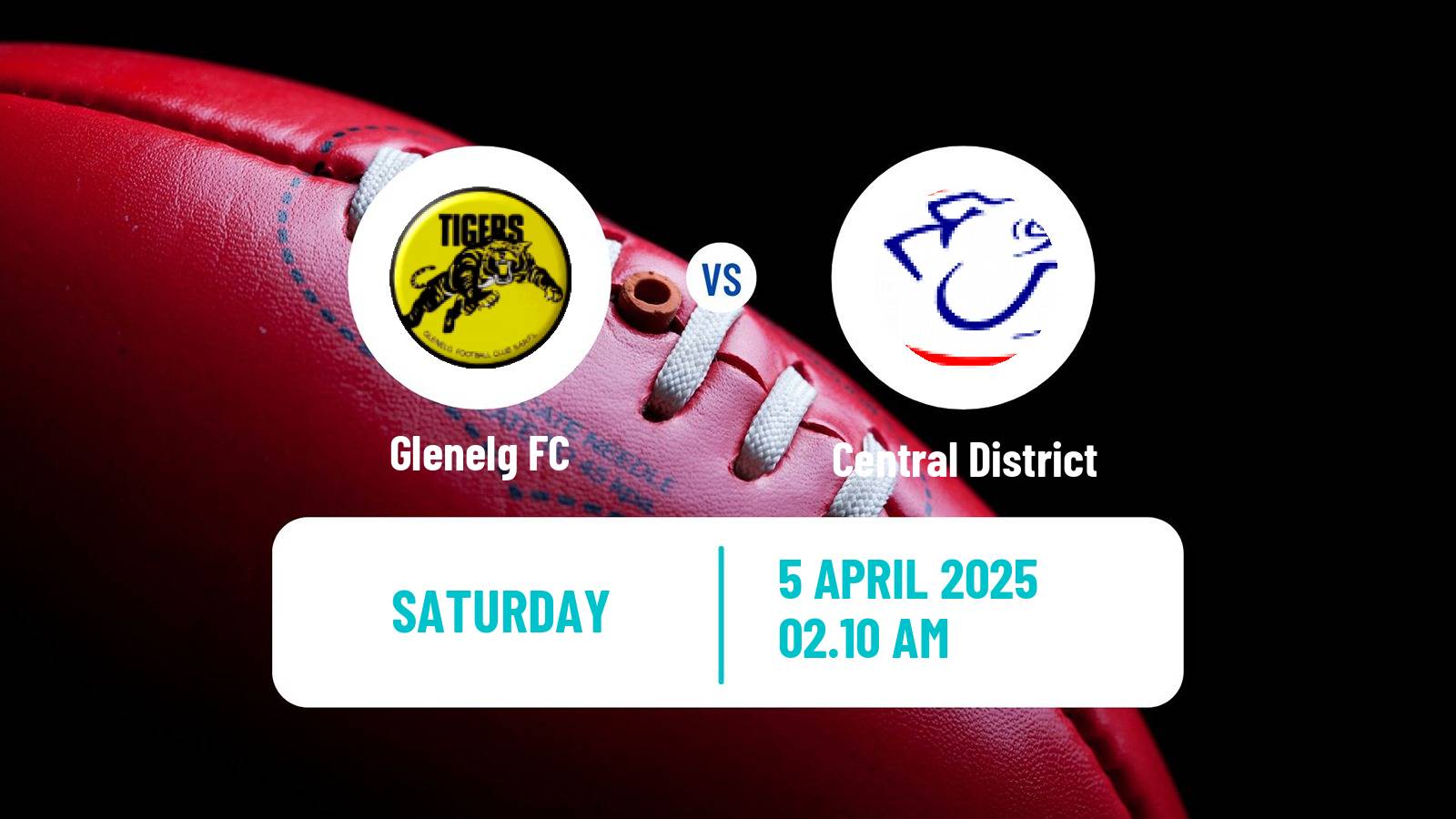 Aussie rules SANFL Glenelg - Central District