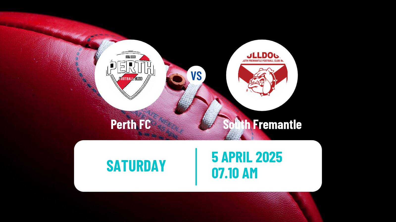 Aussie rules WAFL Perth - South Fremantle