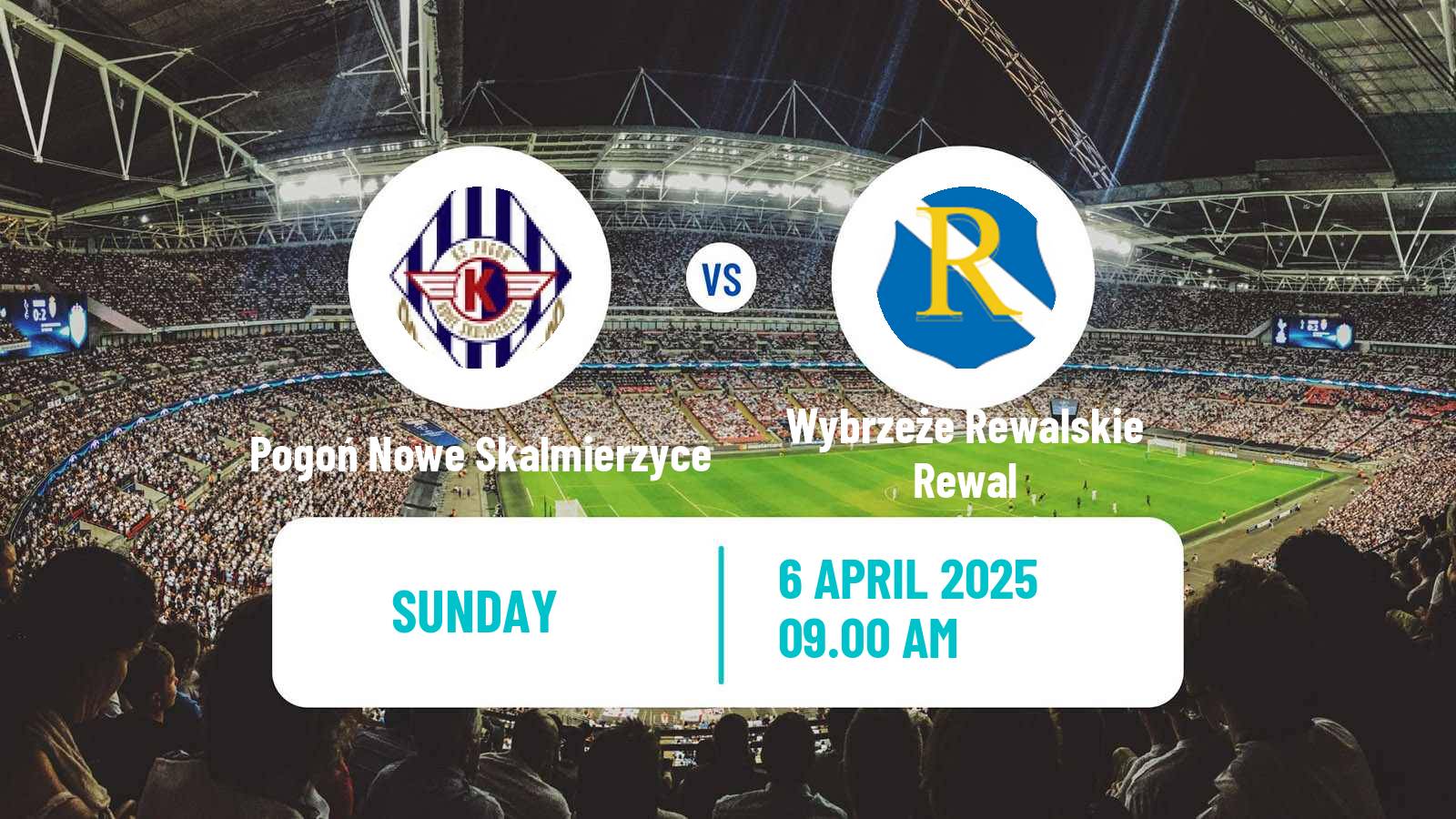 Football Polish Division 3 - Group II Pogoń Nowe Skalmierzyce - Wybrzeże Rewalskie Rewal