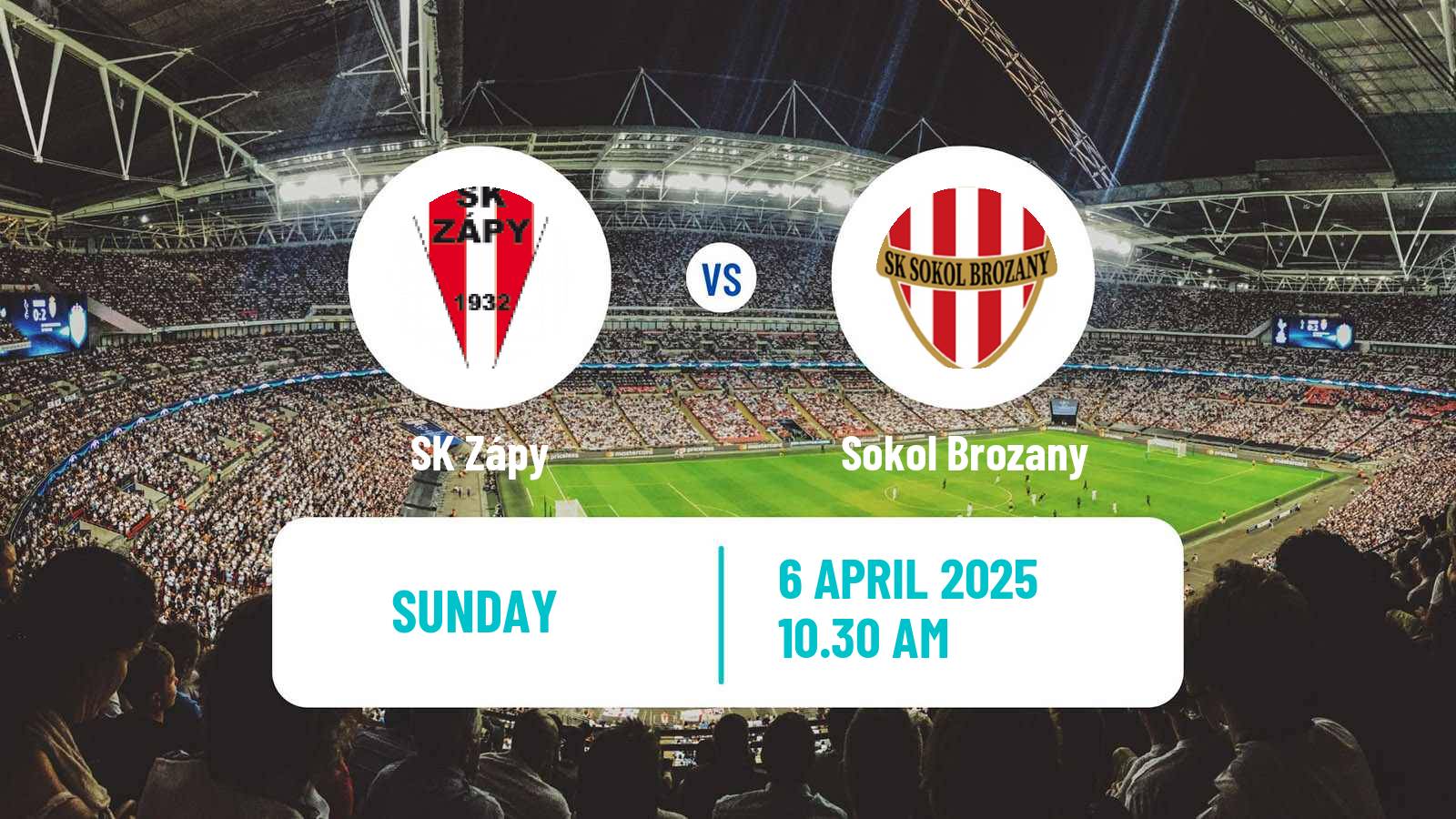 Soccer Czech CFL Group B Zápy - Sokol Brozany