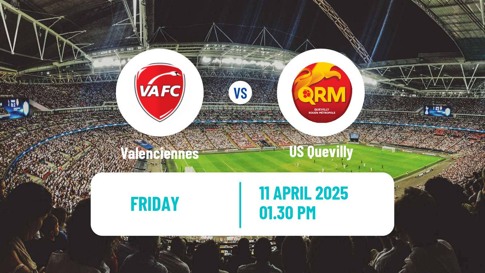 Soccer French National League Valenciennes - Quevilly