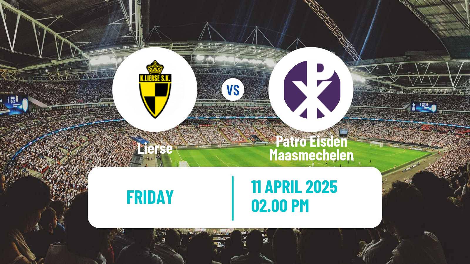 Soccer Belgian Сhallenger Pro League Lierse - Patro Eisden Maasmechelen