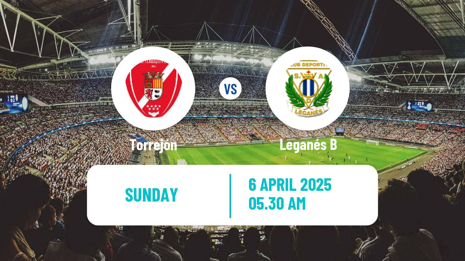 Soccer Spanish Tercera RFEF - Group 7 Torrejón - Leganés B