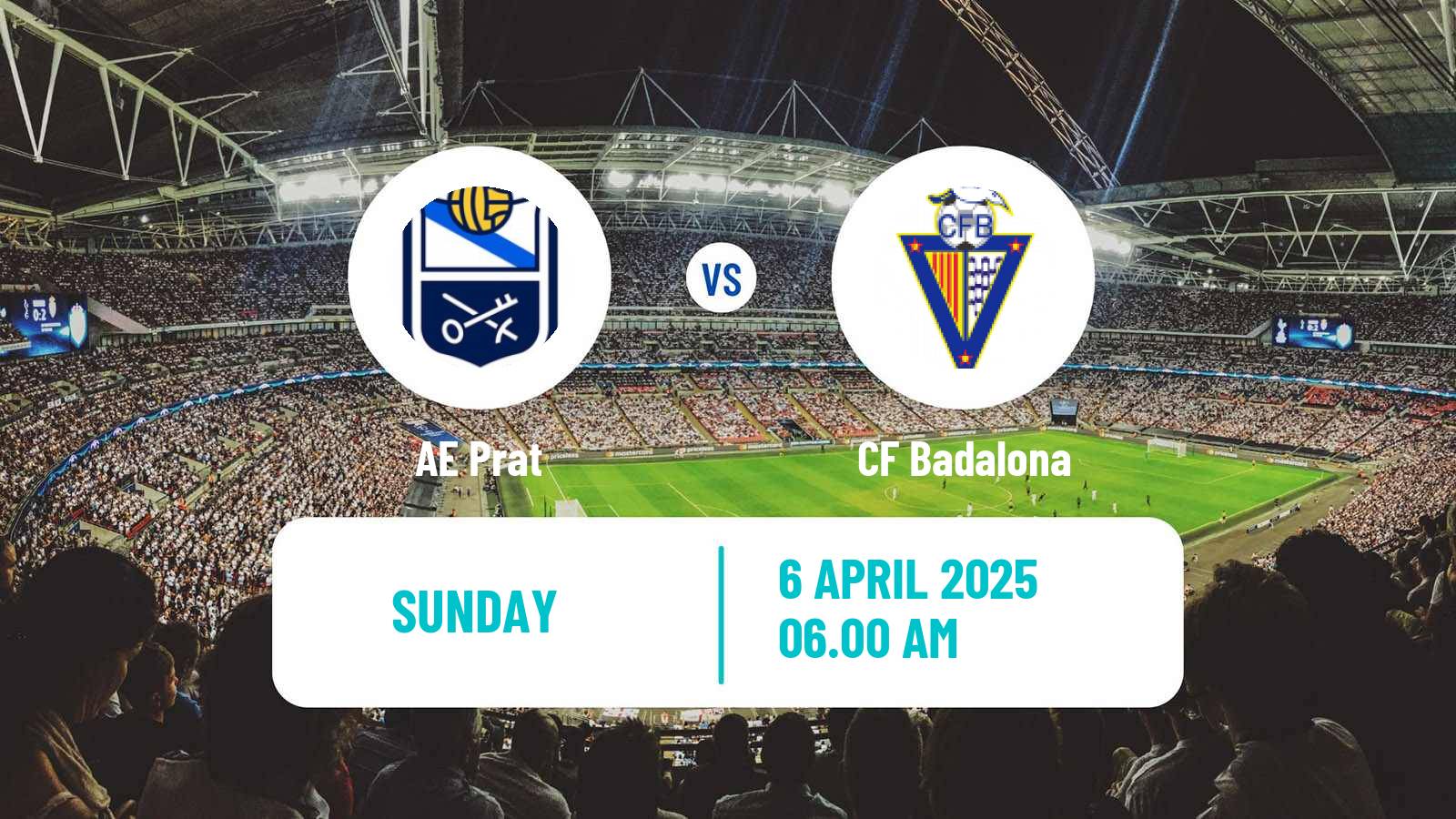 Soccer Spanish Tercera RFEF - Group 5 Prat - Badalona