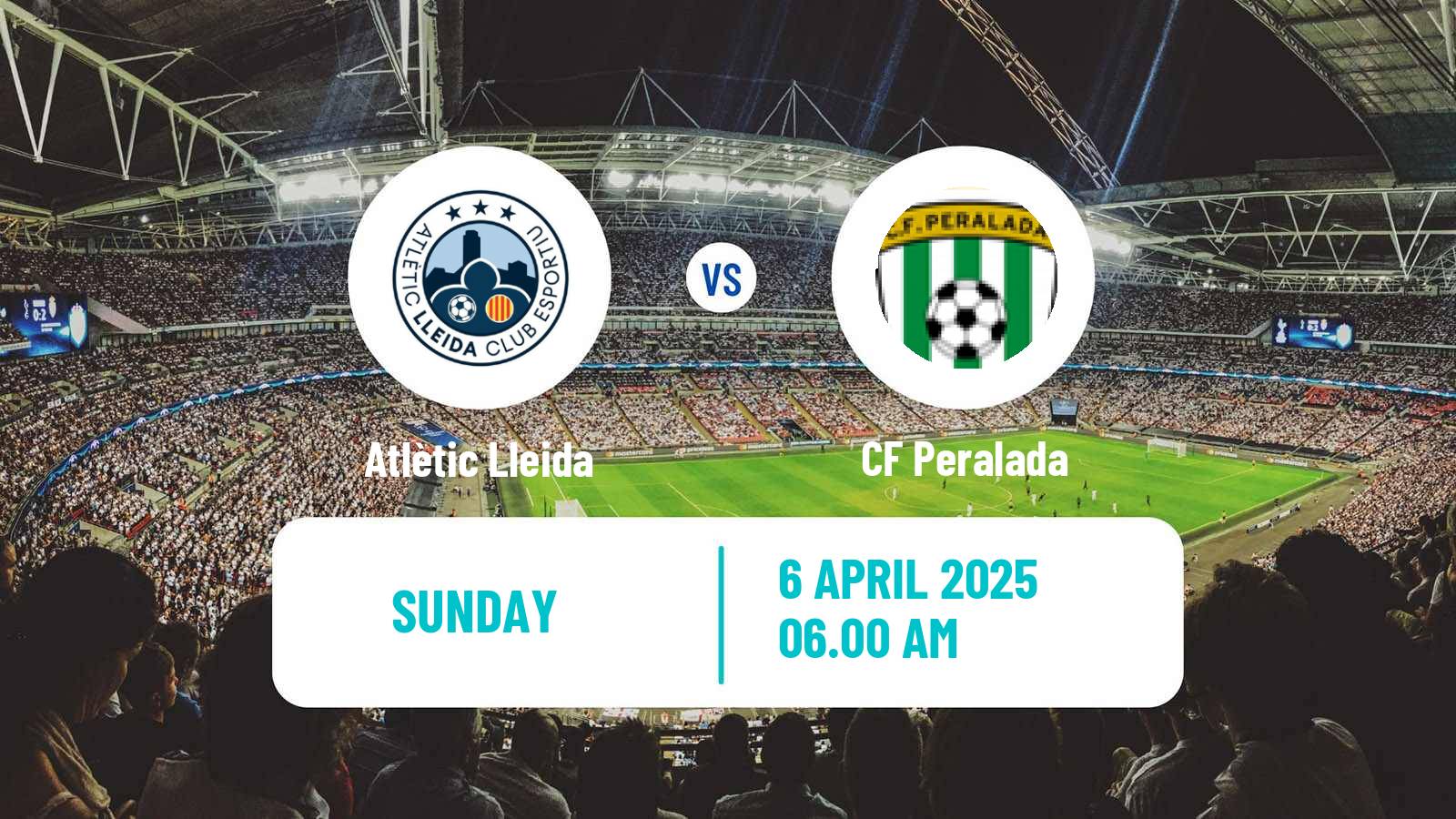 Soccer Spanish Tercera RFEF - Group 5 Atlètic Lleida - Peralada
