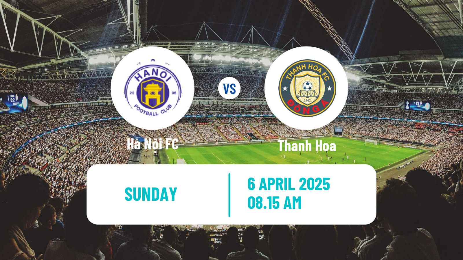 Soccer Vietnamese V League 1 Hà Nội FC - Thanh Hoa