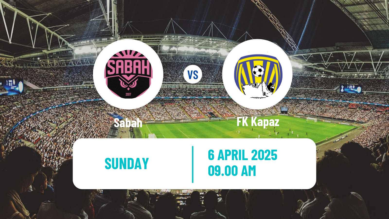 Football Azerbaijan Premier League Sabah - Kapaz