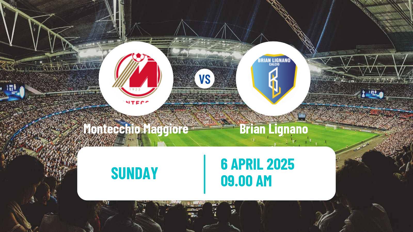Soccer Italian Serie D - Group C Montecchio Maggiore - Brian Lignano