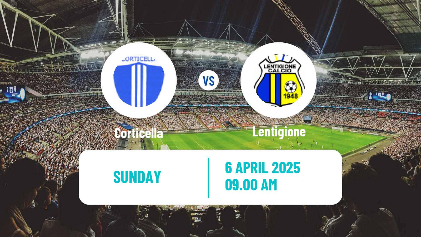 Soccer Italian Serie D - Group D Corticella - Lentigione