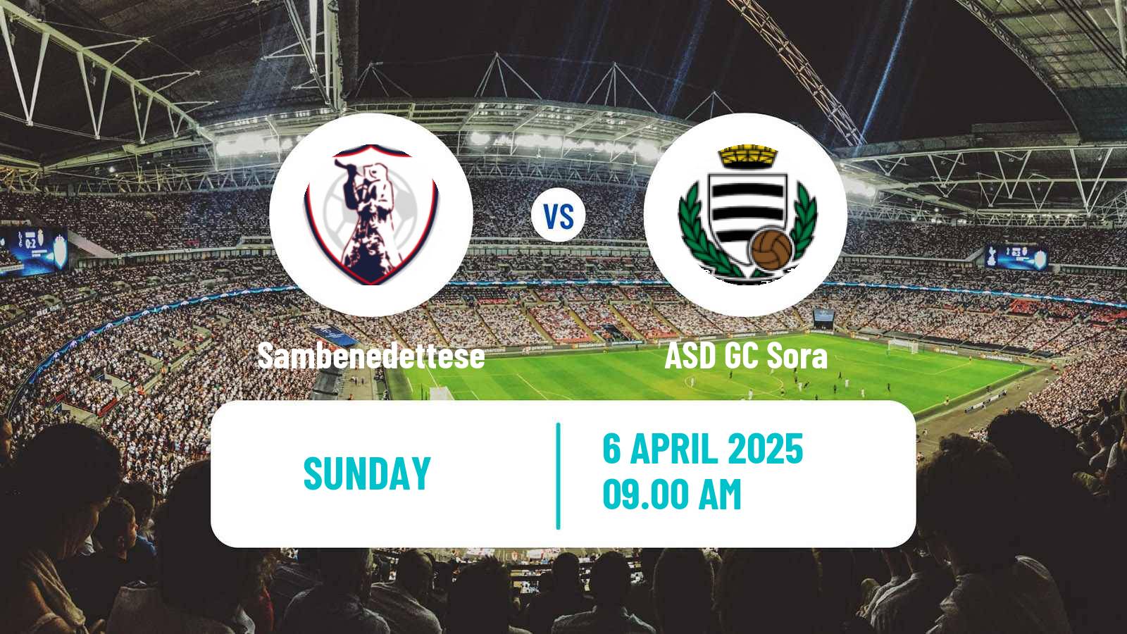 Soccer Italian Serie D - Group F Sambenedettese - Sora
