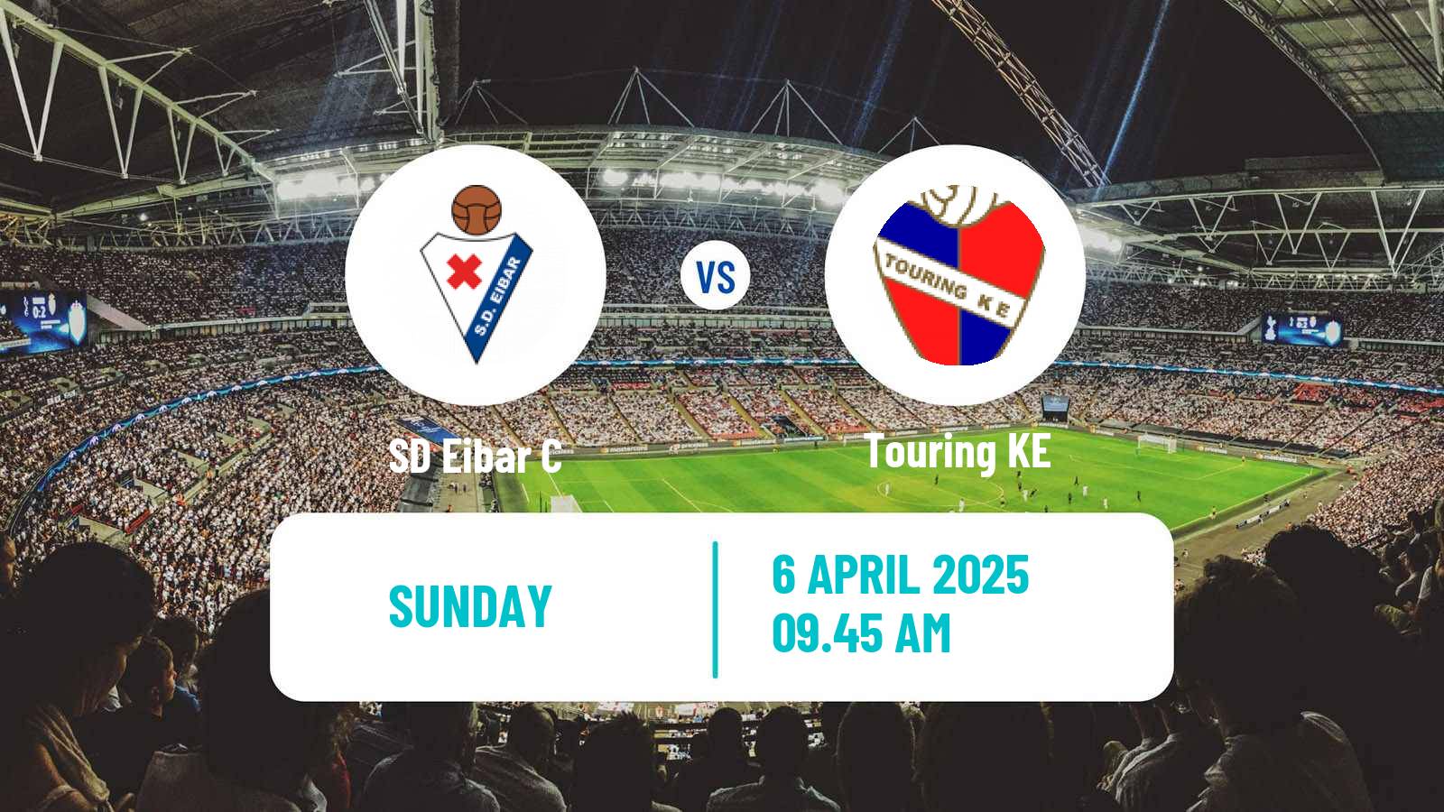 Soccer Spanish Tercera RFEF - Group 4 Eibar C - Touring KE