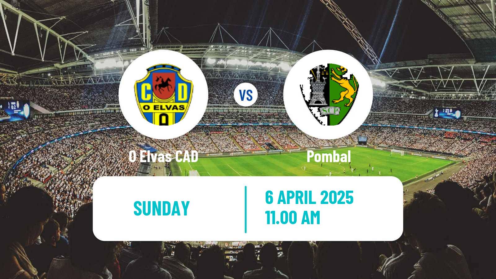 Soccer Campeonato de Portugal - Group C Elvas - Pombal