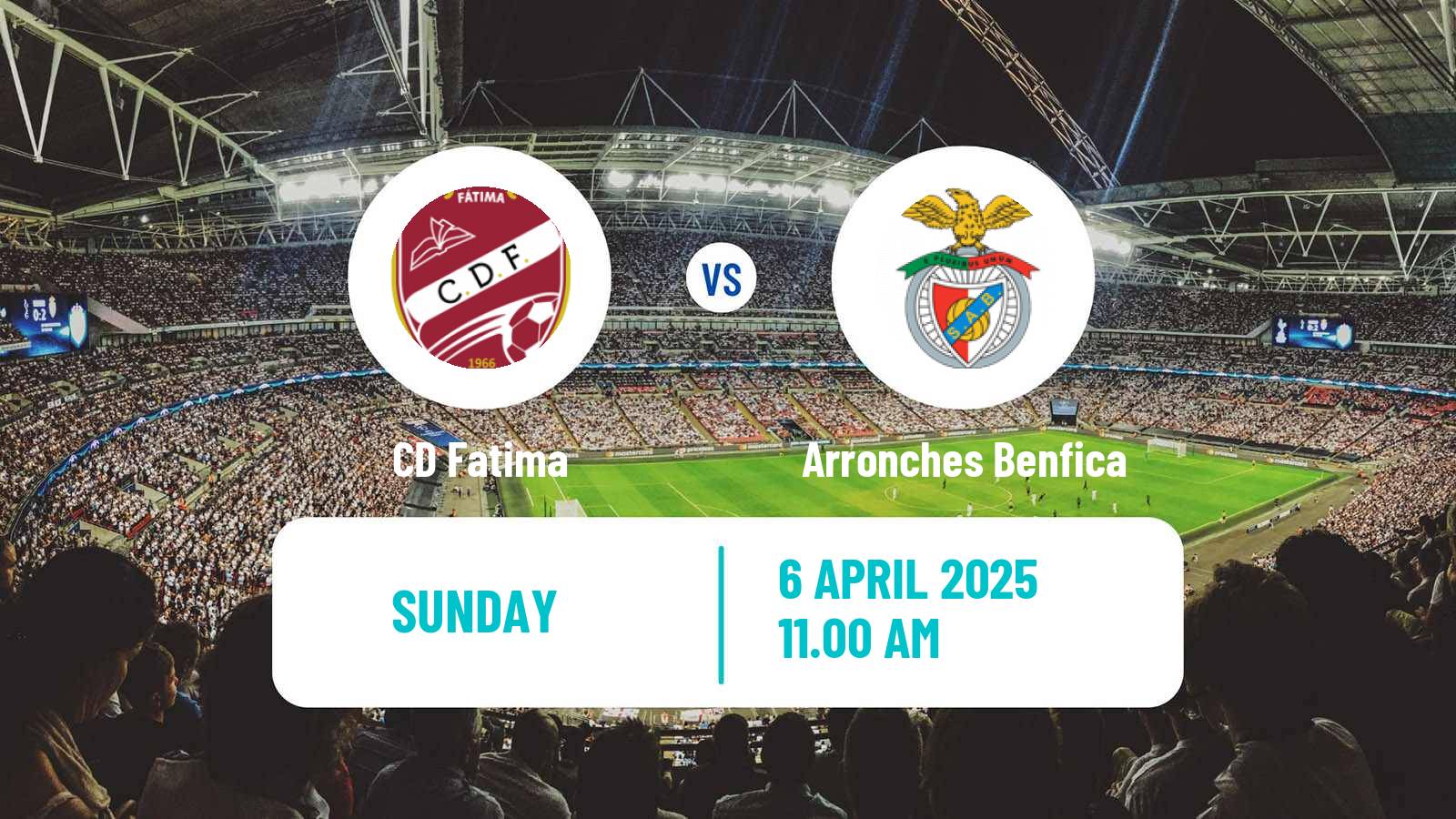 Soccer Campeonato de Portugal - Group C Fatima - Arronches Benfica