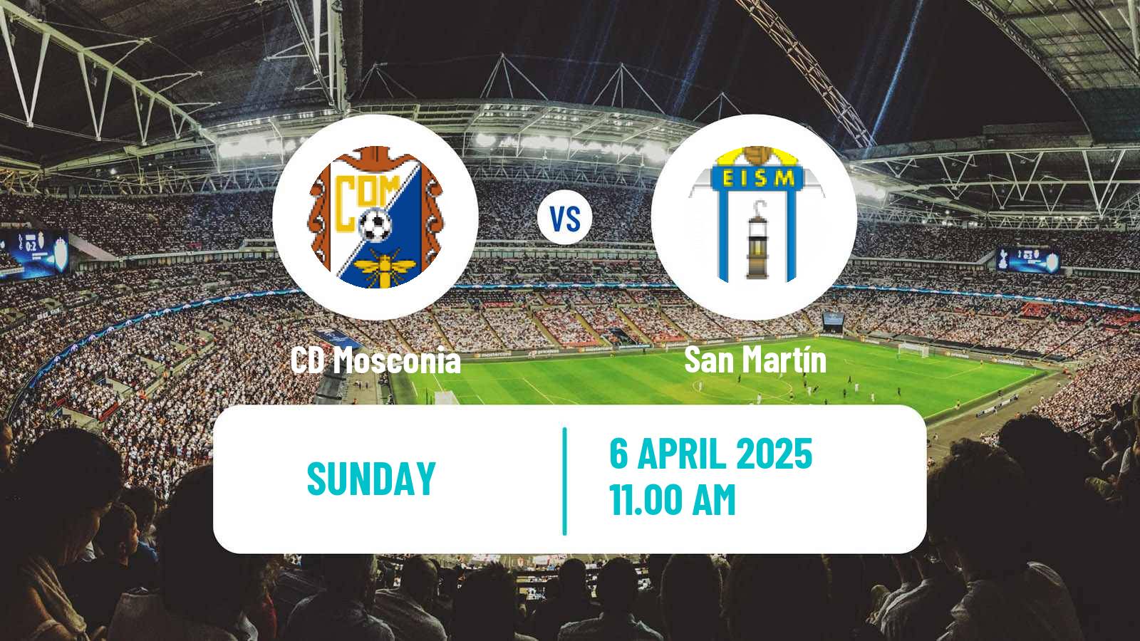 Soccer Spanish Tercera RFEF - Group 2 Mosconia - San Martín