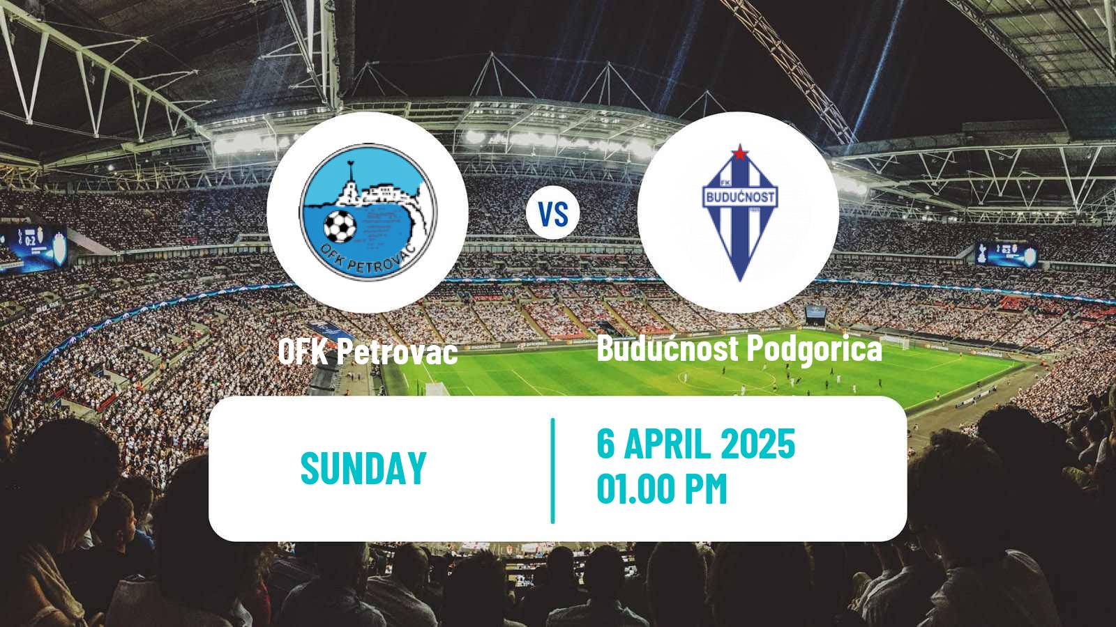 Soccer Montenegrin First League Petrovac - Budućnost Podgorica