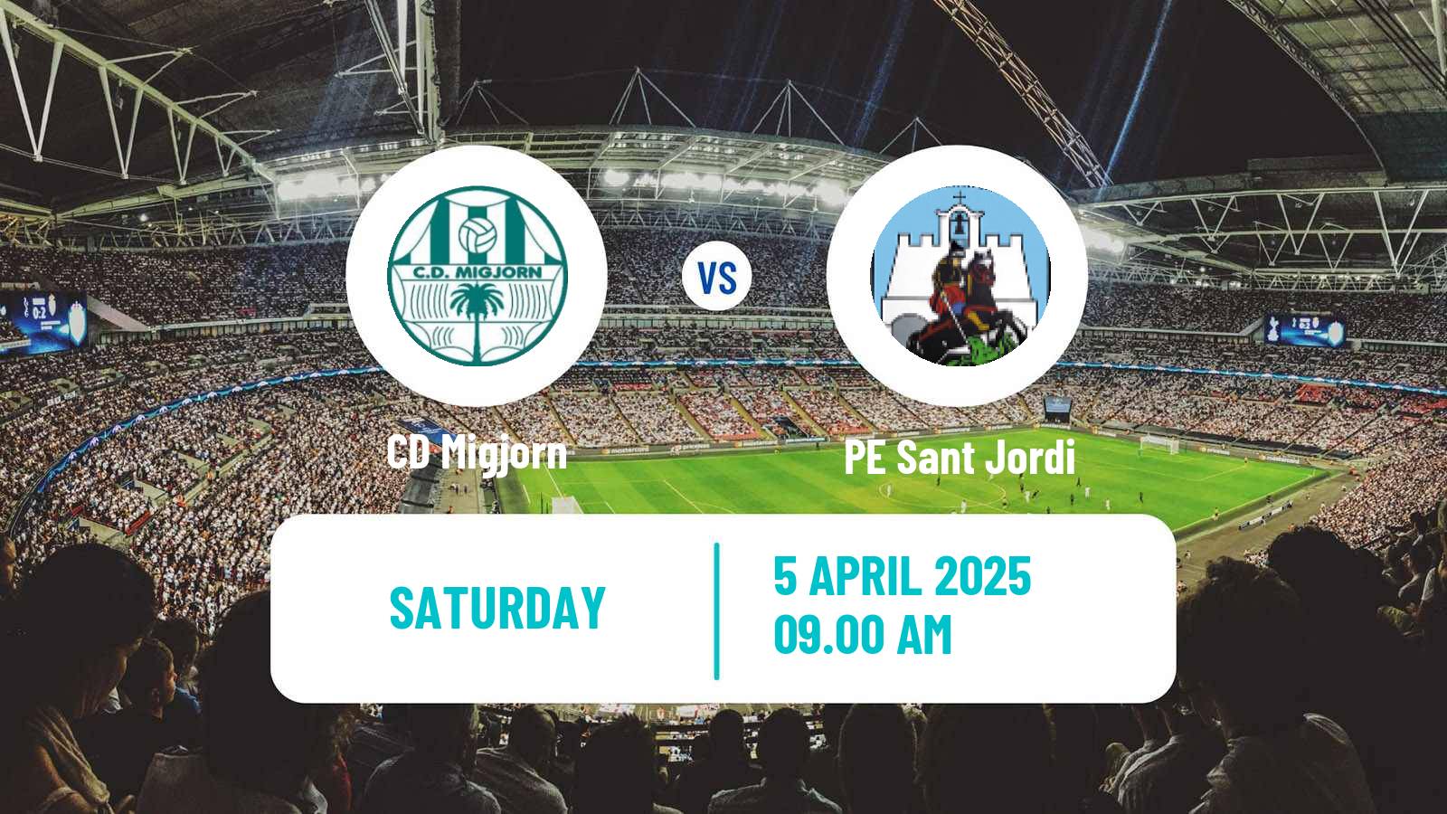 Soccer Spanish Tercera RFEF - Group 11 Migjorn - PE Sant Jordi