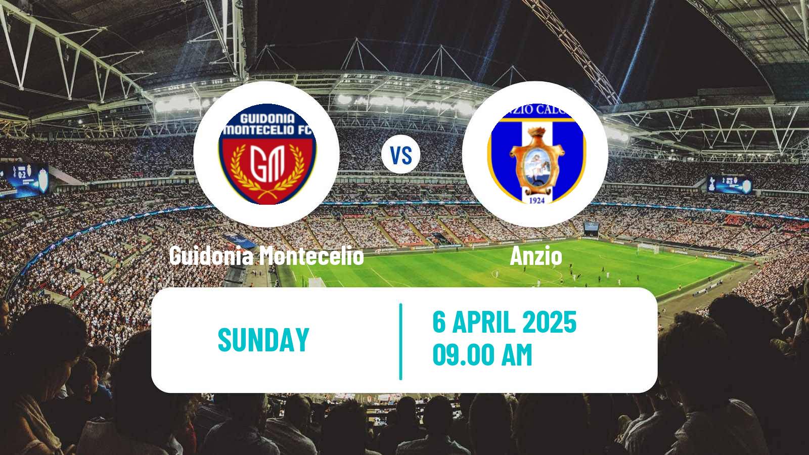 Soccer Italian Serie D - Group G Guidonia Montecelio - Anzio