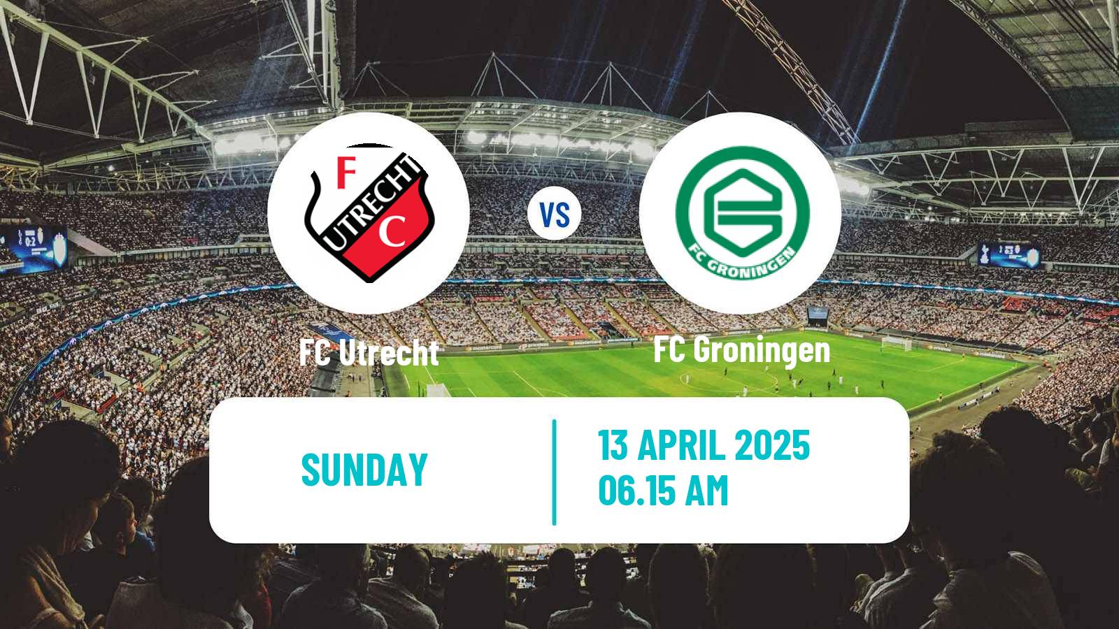 Soccer Dutch Eredivisie Utrecht - Groningen