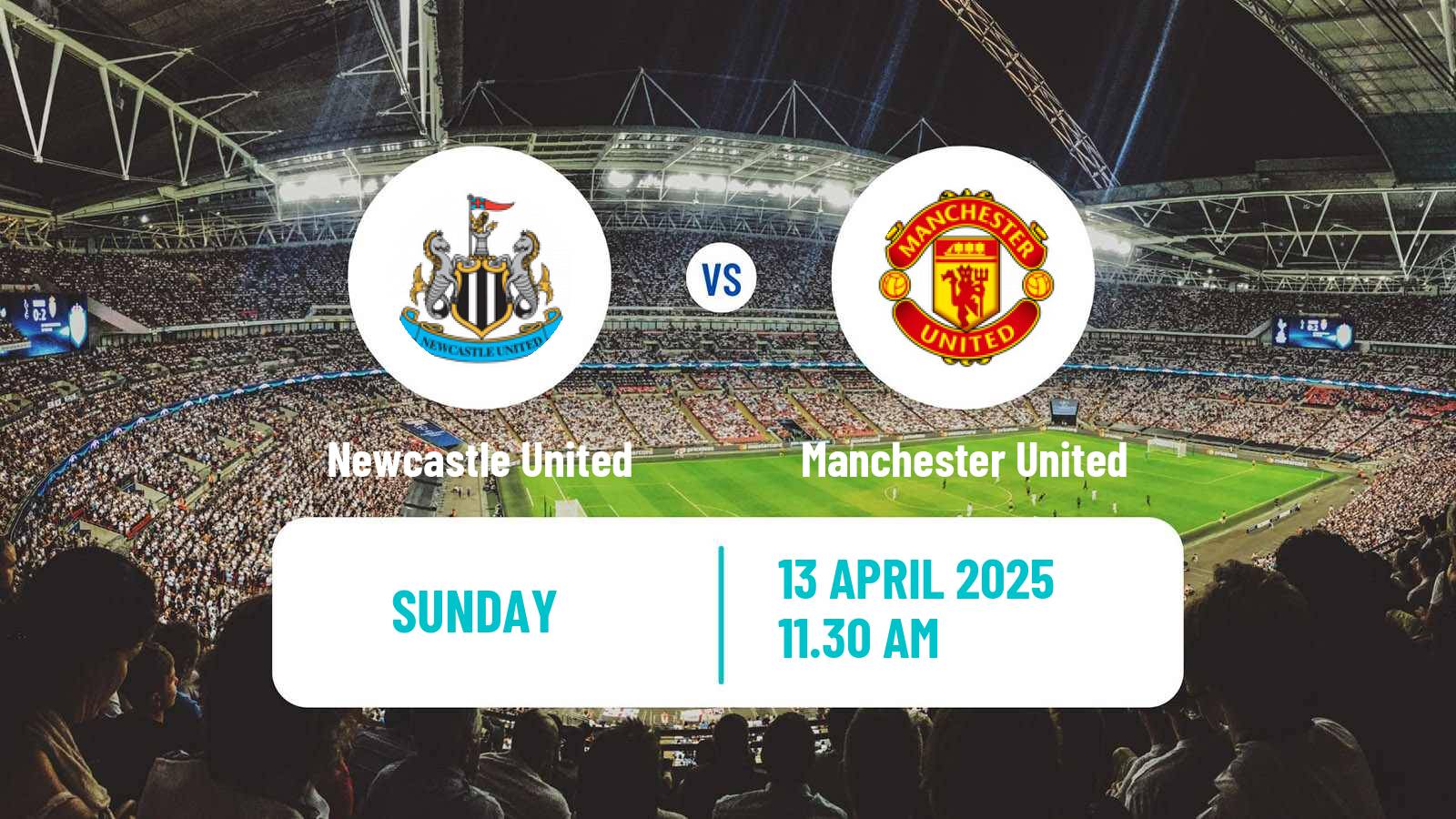 Soccer English Premier League Newcastle United - Manchester United