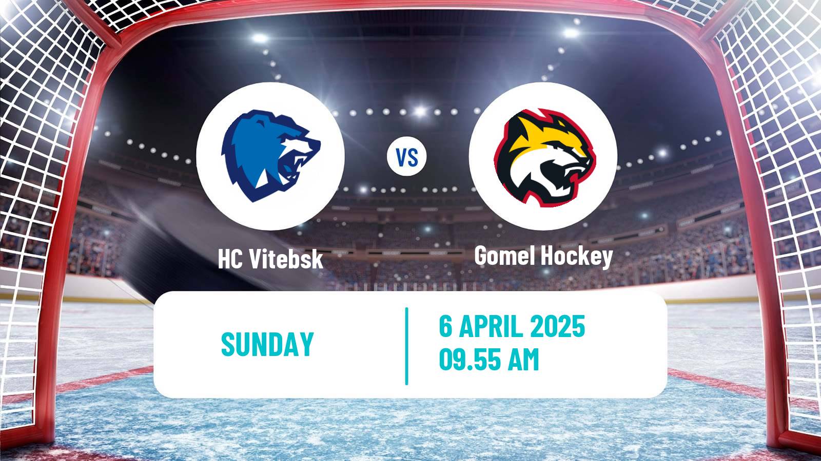 Hockey Belarusian Extraleague Vitebsk - Gomel