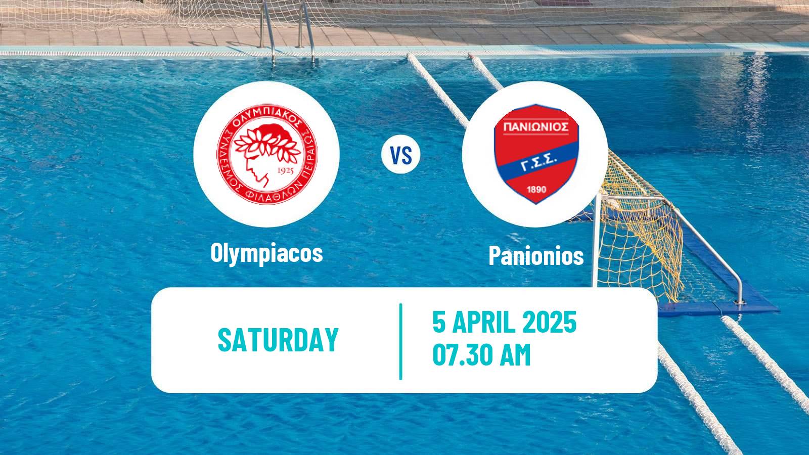 Water polo Greek A1 Water Polo Women Olympiacos - Panionios