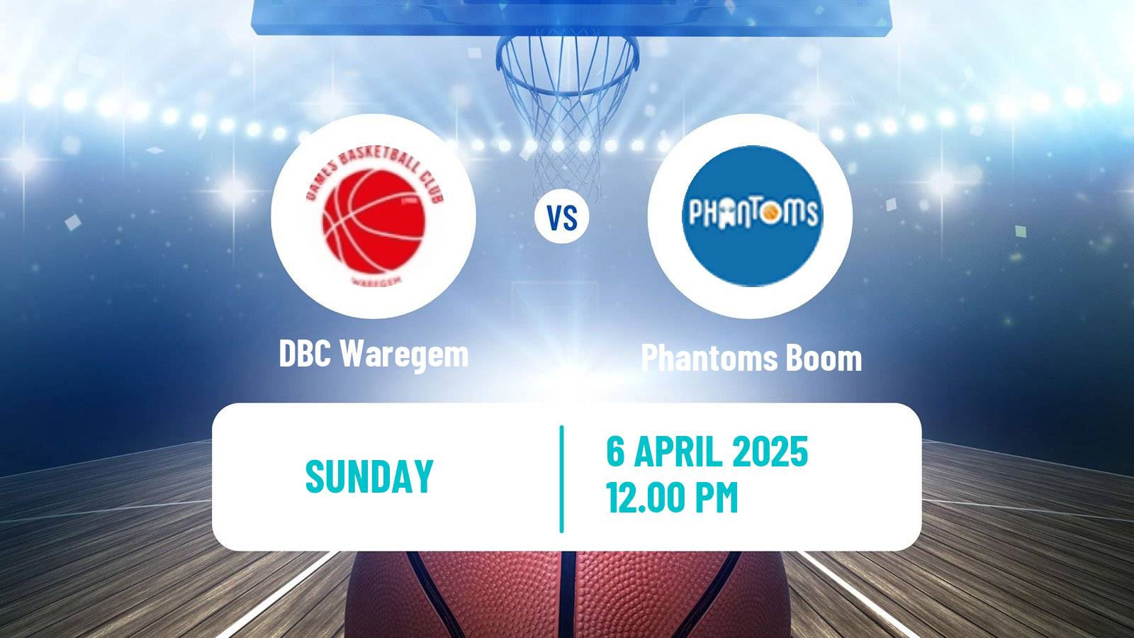 Basketball Belgian Top Division Basketball Women Waregem - Phantoms Boom