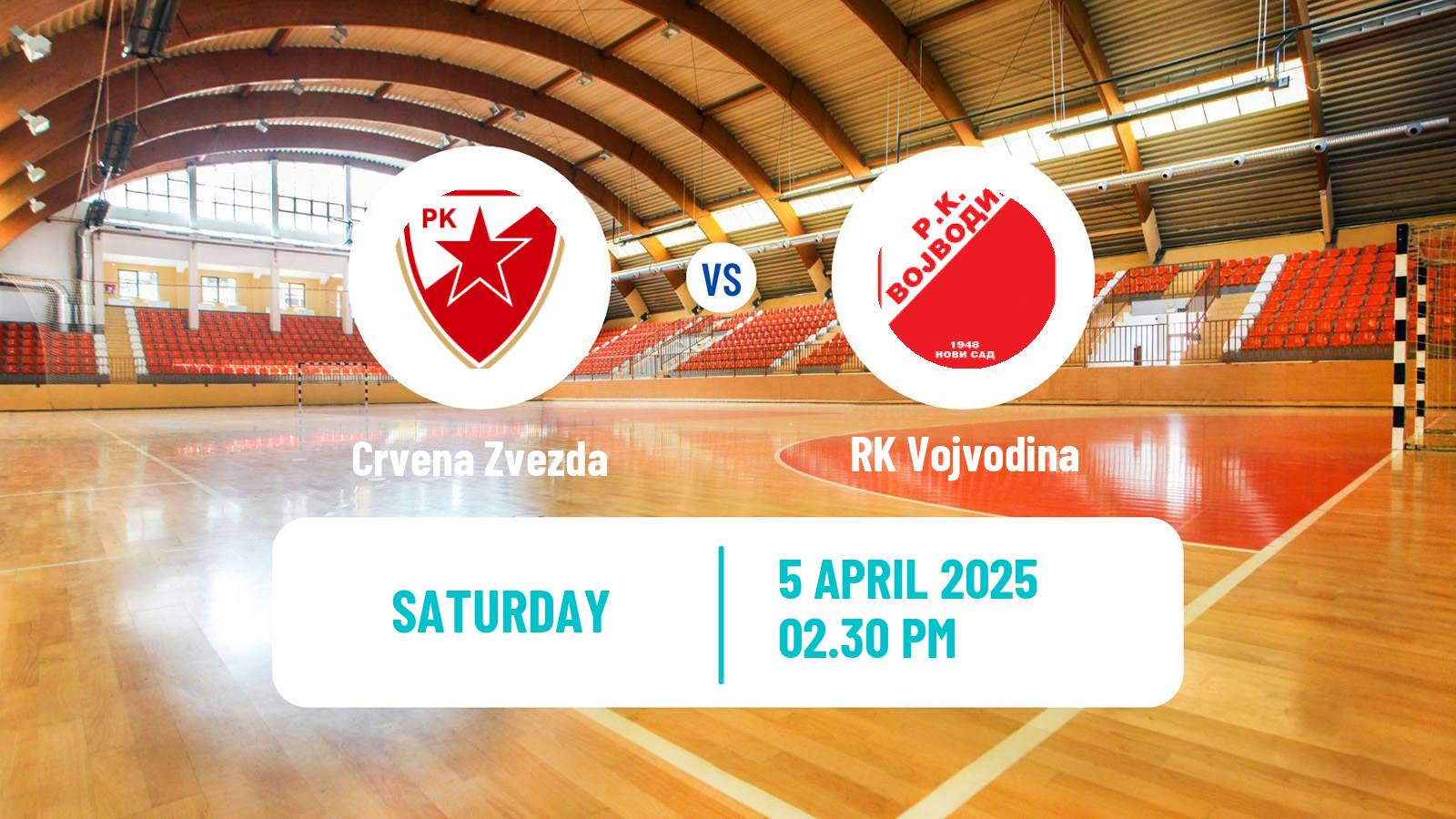 Handball Serbian Superliga Handball Crvena Zvezda - RK Vojvodina