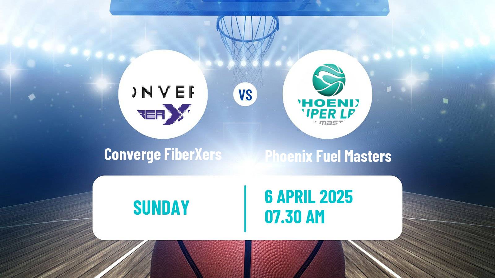 Basketball Philippines Cup Converge FiberXers - Phoenix Fuel Masters