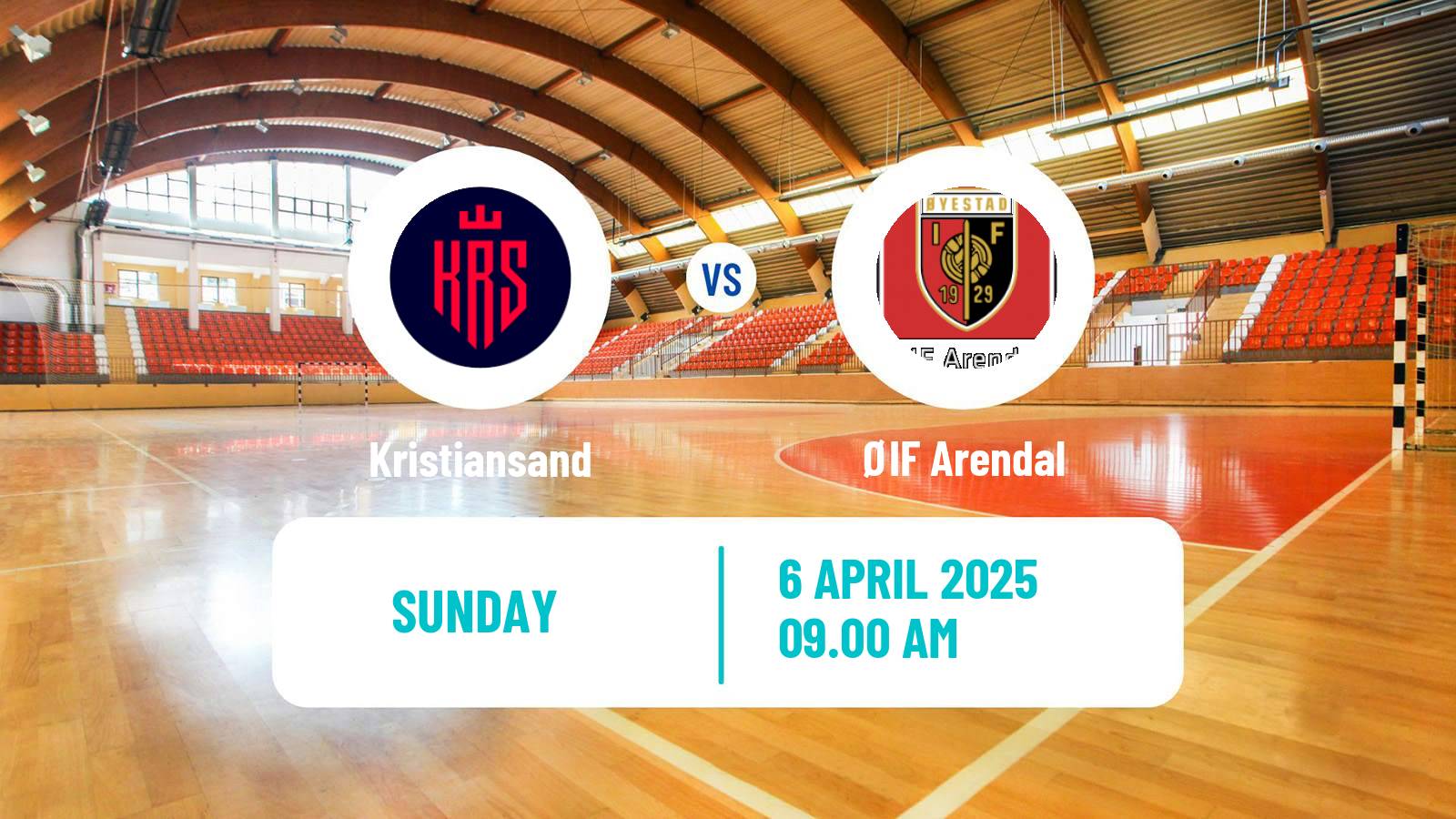 Handball Norwegian Eliteserien Handball Kristiansand - Arendal