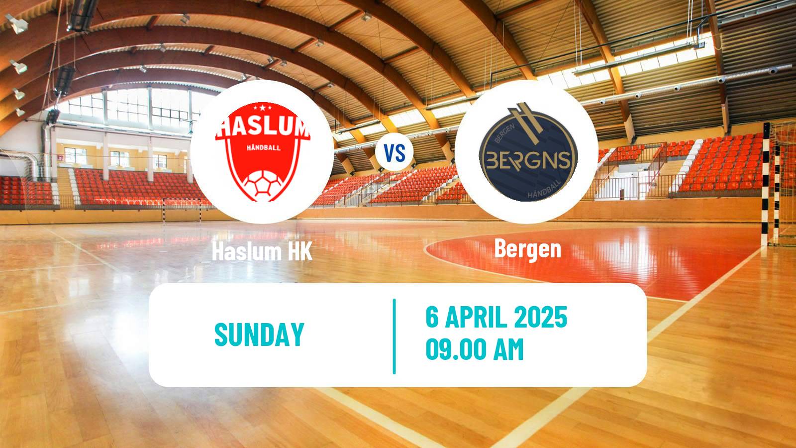 Handball Norwegian Eliteserien Handball Haslum HK - Bergen