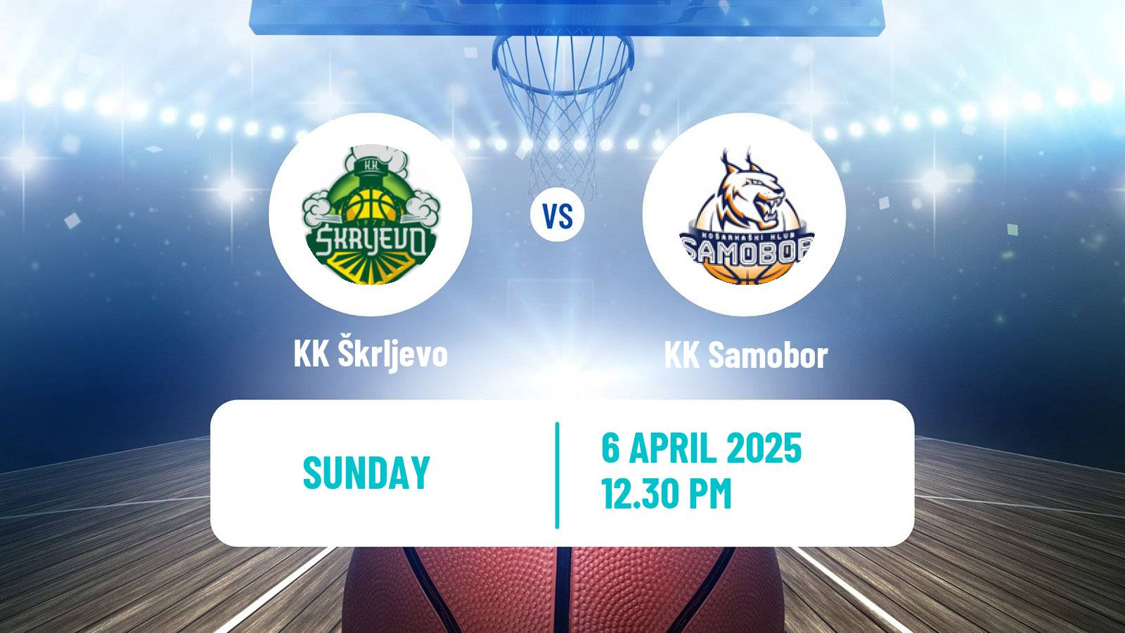Basketball Croatian Prva Liga Basketball Škrljevo - Samobor