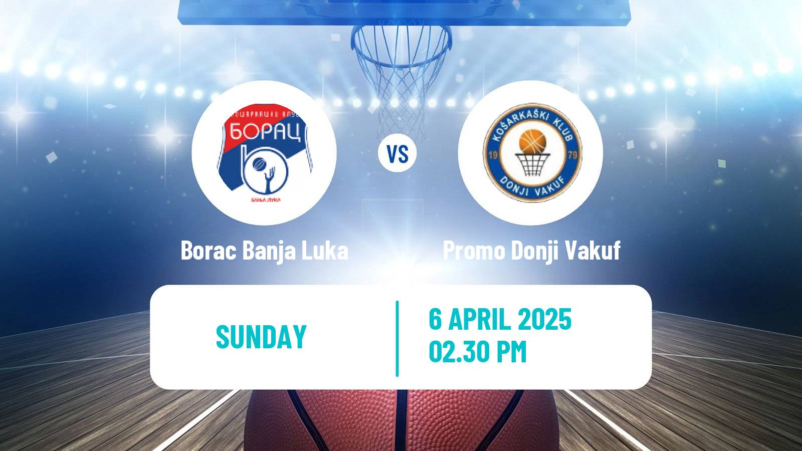Basketball Bosnian Prvenstvo Basketball Borac Banja Luka - Promo Donji Vakuf