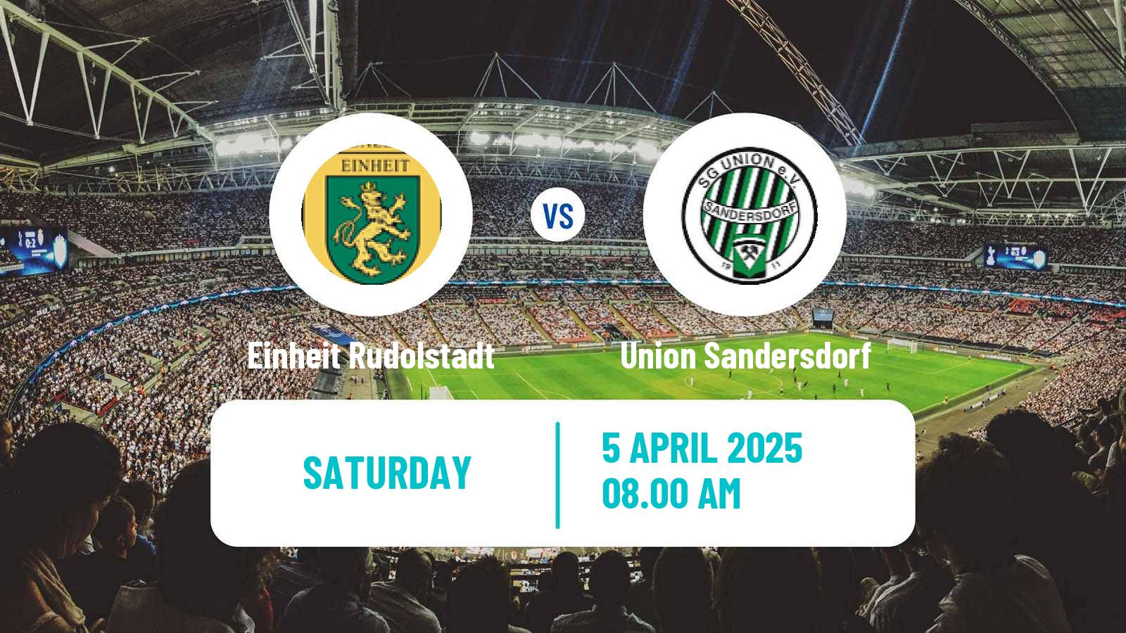 Soccer German Oberliga NOFV- Süd Einheit Rudolstadt - Union Sandersdorf