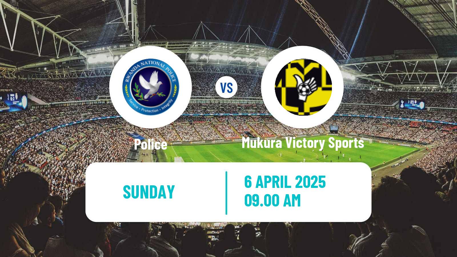 Soccer Rwanda Premier League Police - Mukura Victory Sports
