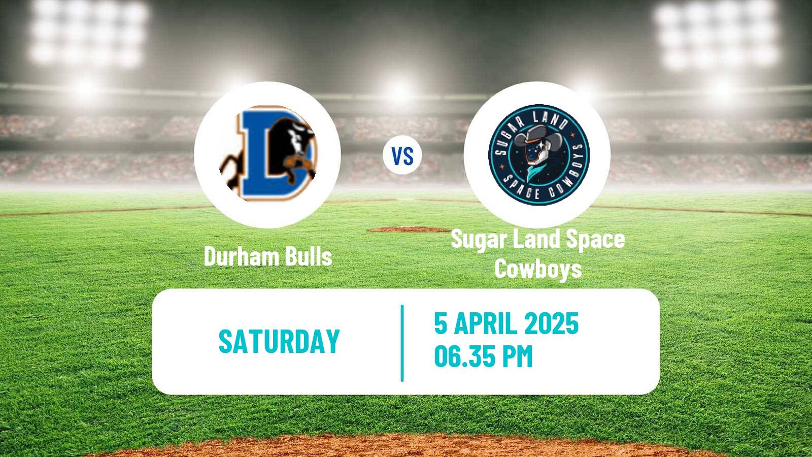 Baseball IL Durham Bulls - Sugar Land Space Cowboys