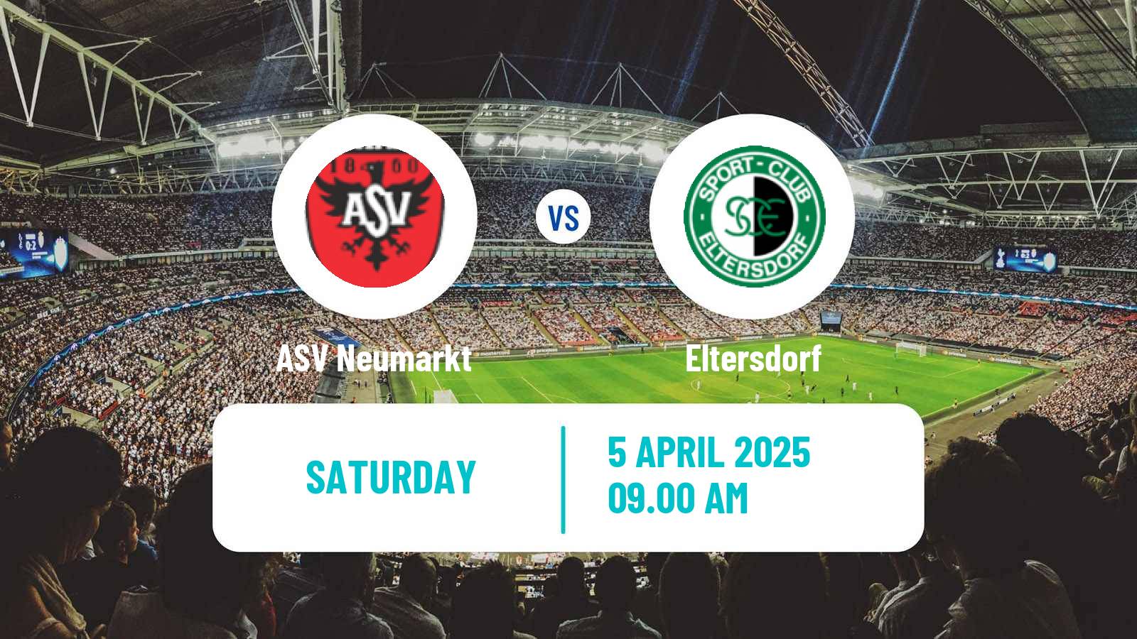 Soccer German Oberliga Bayern Nord Neumarkt - Eltersdorf