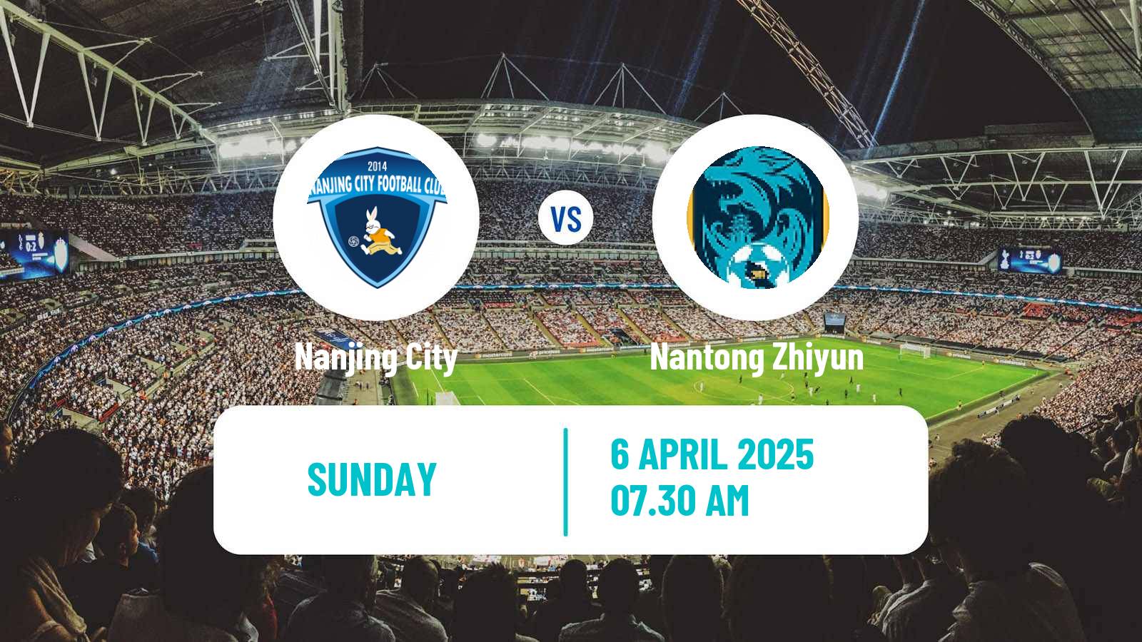 Soccer Chinese Jia League Nanjing City - Nantong Zhiyun