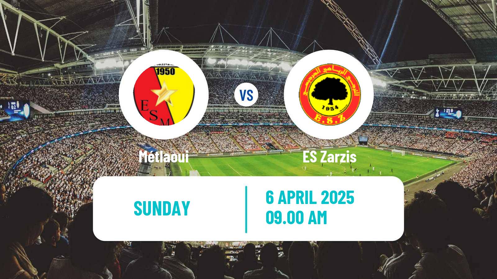 Soccer Tunisian Cup Métlaoui - Zarzis