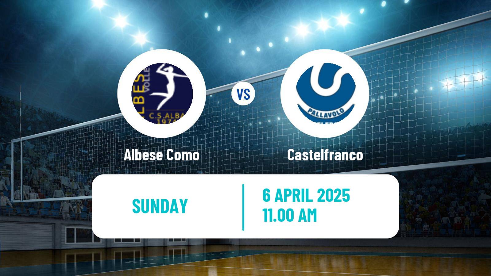 Volleyball Italian Serie A2 Volleyball Women Albese Como - Castelfranco