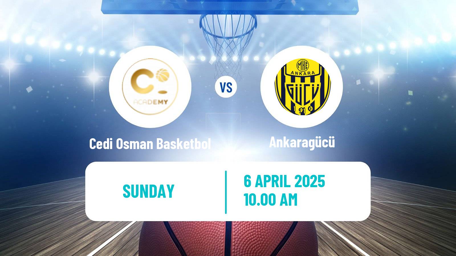 Basketball Turkish TBL Cedi Osman Basketbol - Ankaragücü