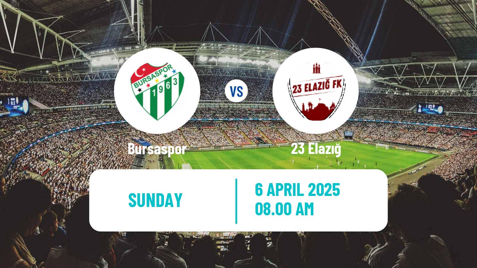 Soccer Turkish 3 Lig Group 1 Bursaspor - 23 Elazığ