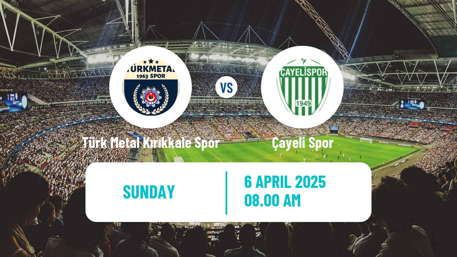 Soccer Turkish 3 Lig Group 2 Türk Metal Kırıkkale Spor - Çayeli Spor