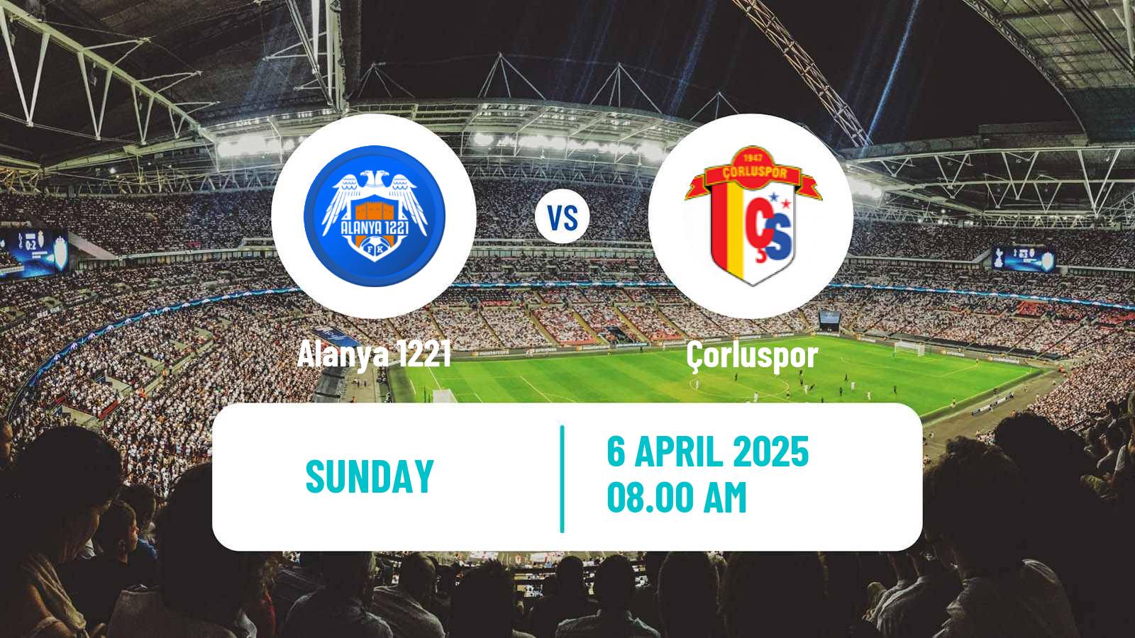 Soccer Turkish 3 Lig Group 3 Alanya 1221 - Çorluspor