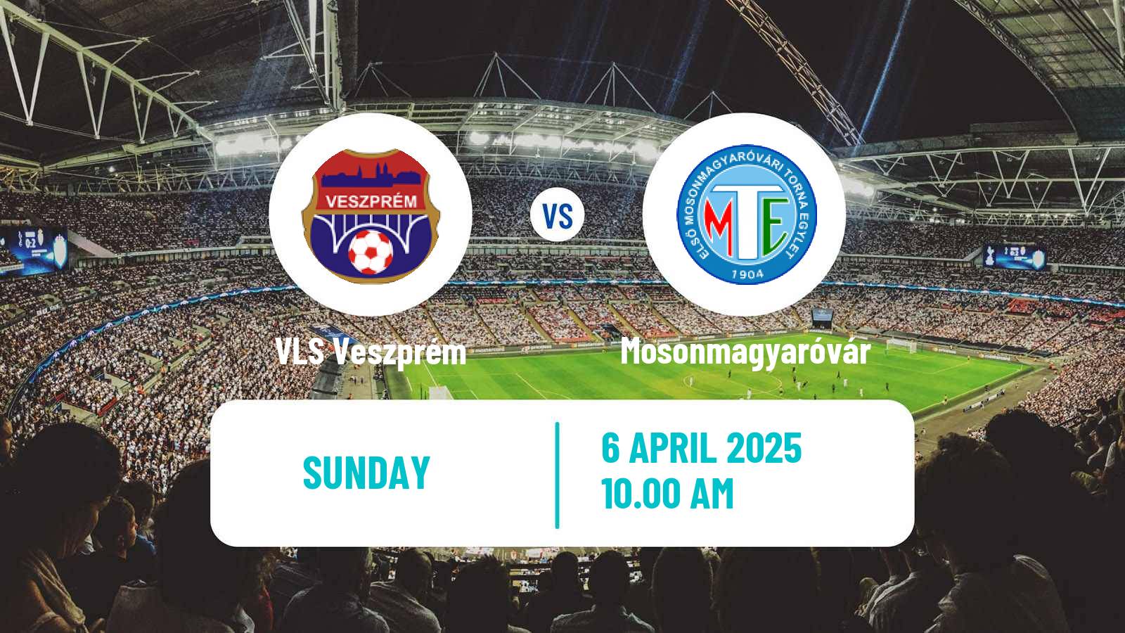 Soccer Hungarian NB III Northwest VLS Veszprém - Mosonmagyaróvár